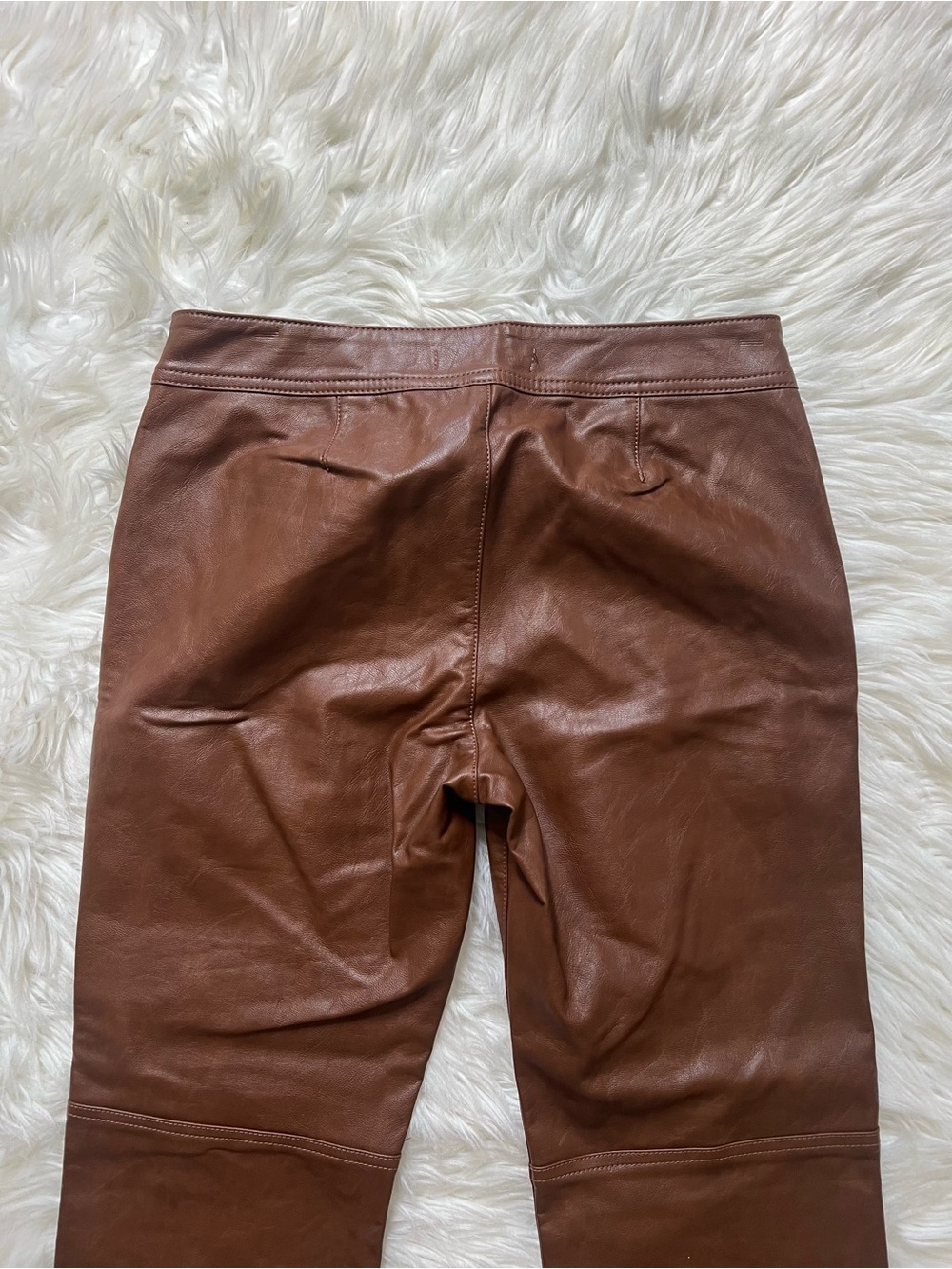 Urban Outfitters UO Molly Brown Faux Leather Straight-Leg Pants - Picture 8 of 9